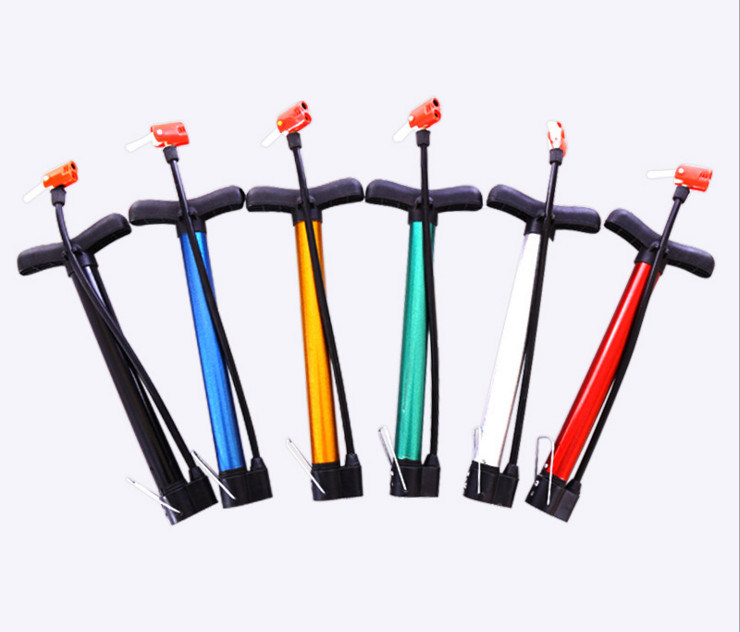 Good Quality Bicycle Pump with Air-Pressure Gauge / Easy to Carriage Mini Bike Pump / Fashion Pump Wholesale