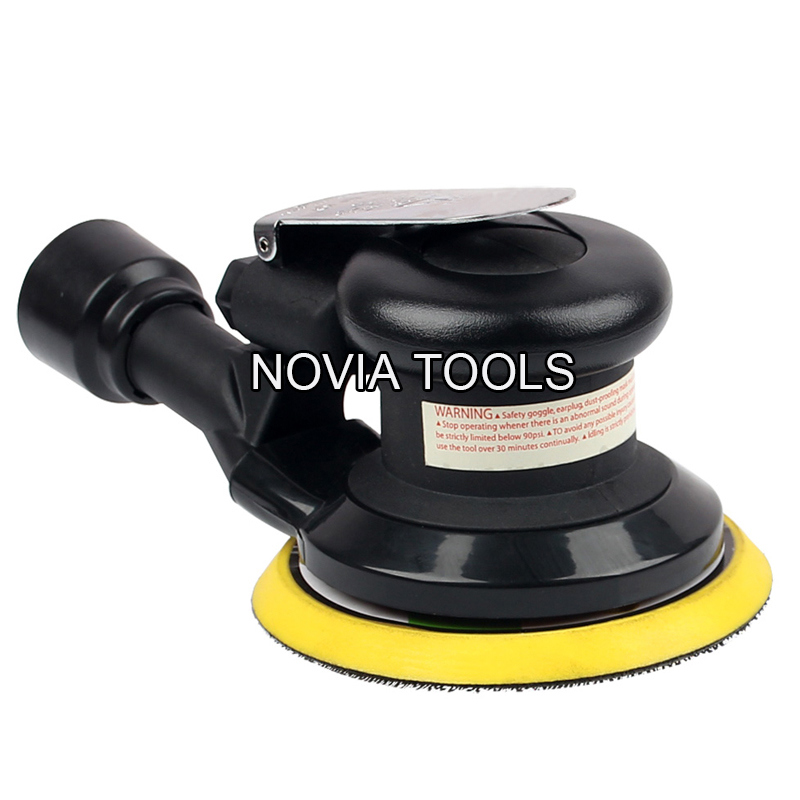 Air/Pneumatic Light Weight Heavy Duty Random Orbital Sander (central vacuum) Nv-610c