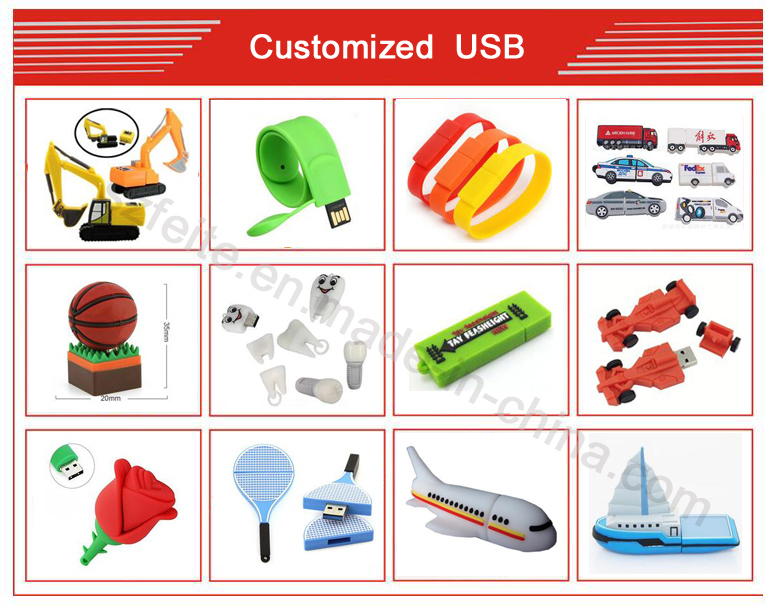 Customized USB Stick Fire Extinguisher Shape PVC USB Flash Drive