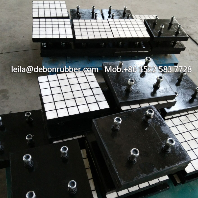 Chute Ceramic Rubber Wear Plate to Offer Wear Protection