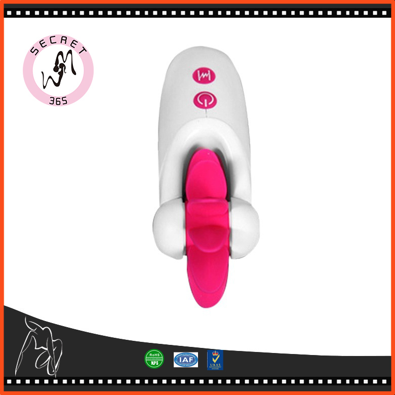 7 Speeds Rotation Vibrating Oral Rolling Sex Tongue Clitoris Stimulation Vibrator