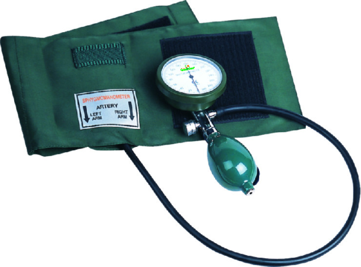Hospital Palm Type Aneroid Sphygmomanometer
