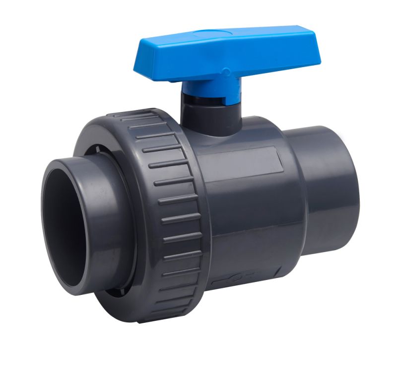 Plastic UPVC PVC One Single Union Ball Valve/Water Valve/Check Valve for Agriculture/ Irrigation Socket Type