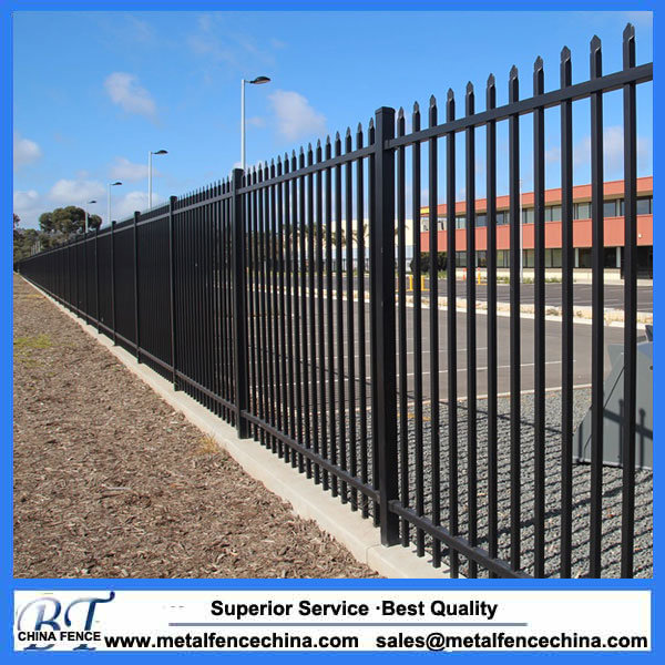 Standard Providence Black Aluminum Decorative Fence Panel
