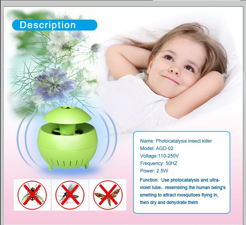 Suitable for Pregnant Women and Babies Mosquito Killer Lamp