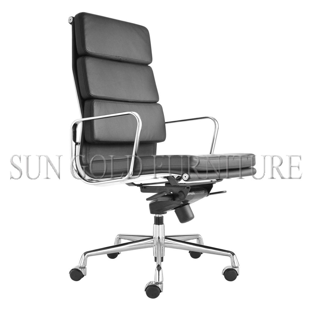 Foshan Office Chair Factory Leather High Back Office Executive Chair