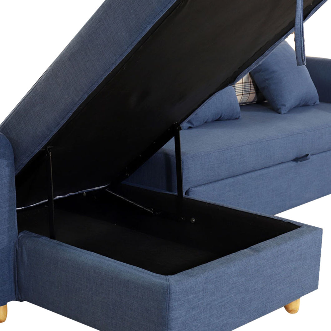 Lesso Home Folding Sofa Bed with Storage Box 3068