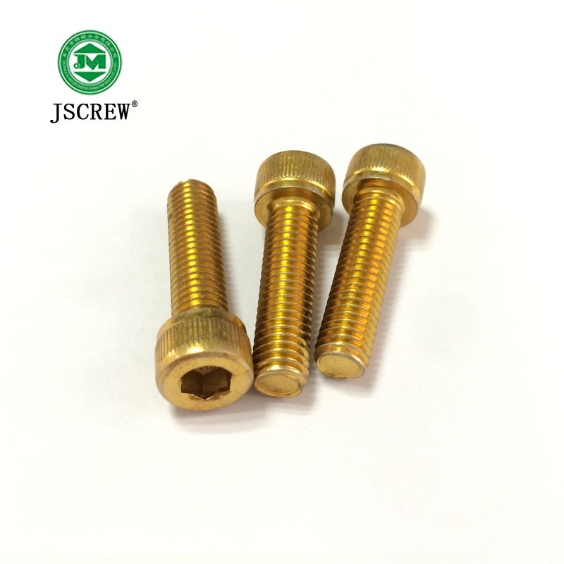 M3 M4 M5 Precise Metric Allen Hex Head Brass Screw Caps