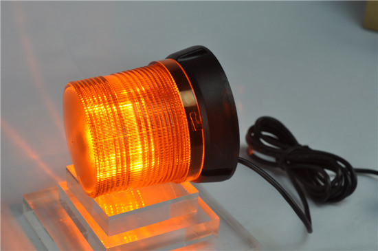 Magnetic 12W Amber Warning Light LED Strobe Beacon (TBD343-LEDIII)