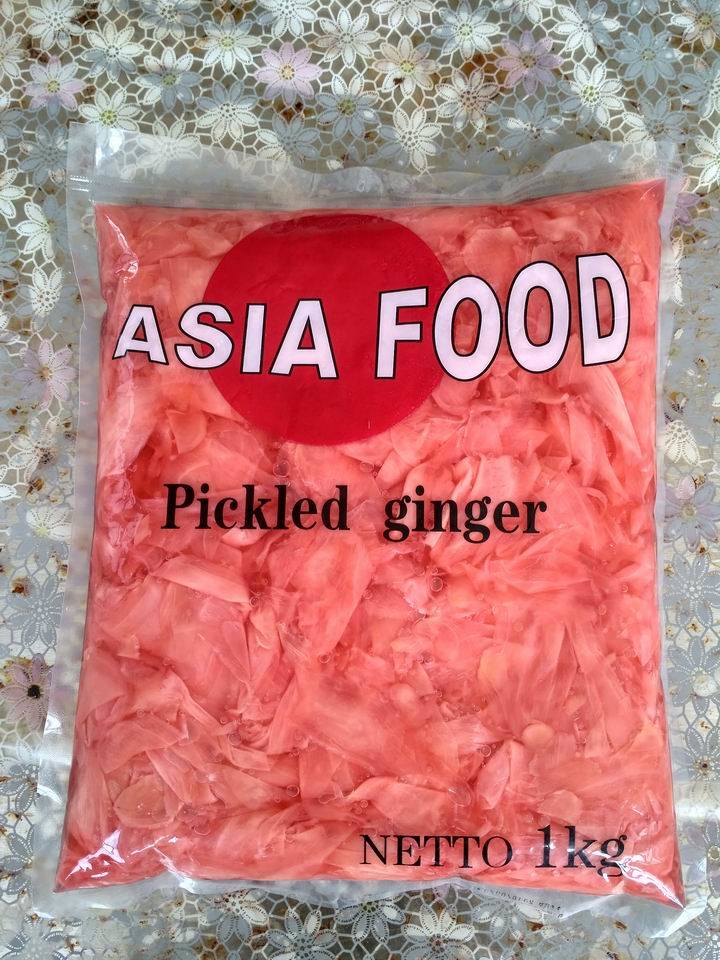 Sushi Ginger, Pickled Ginger, Pink Color, Grade a, EU Standard