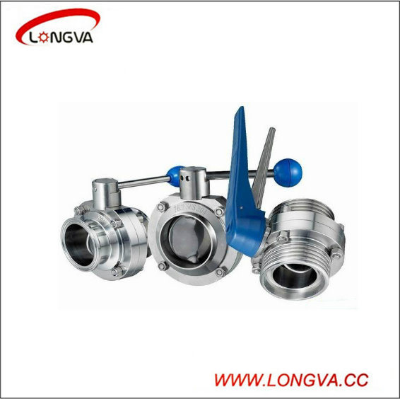 Stainless Steel Food Grade Sanitary Butterfly Valve