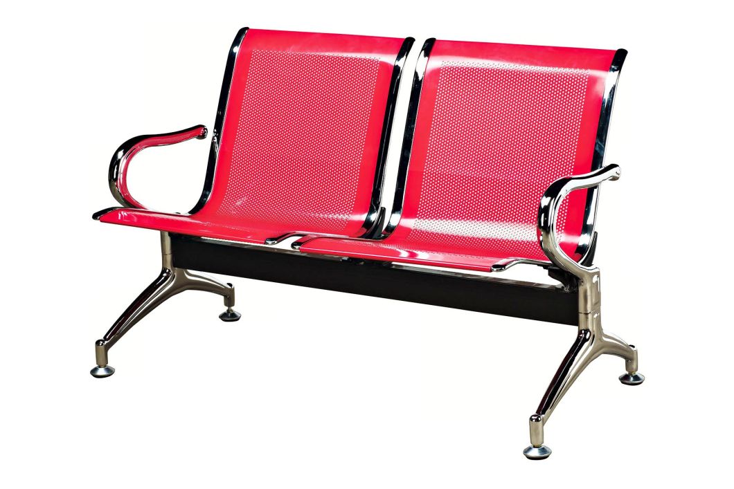 Hospital Metal Two Three Seats Waiting Chair Furniture (SLV-D4021)