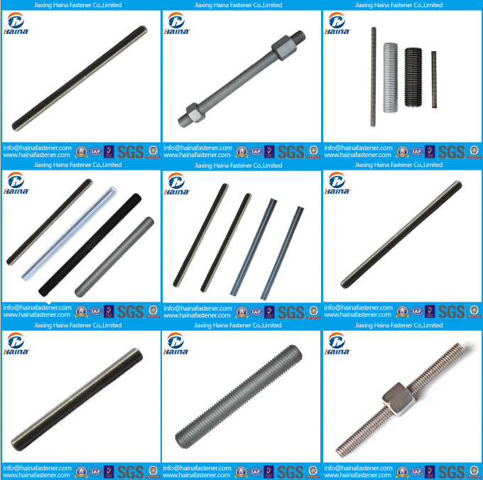 Stainless Steel Carbon Steel Zinc Galvanized Thread/Threaded Rod DIN975