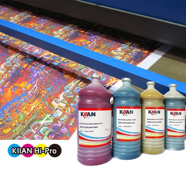 Great Quality Kiian Digistar Elite Ink for Polyester, Spandex Printing