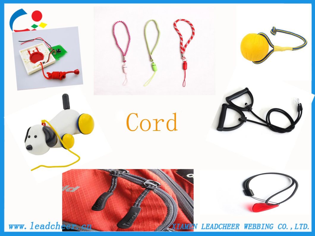 Colorful Elastic Cord Elastic Rope Used as Garment/Bag Accessories