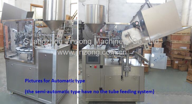 Tube Filling and Sealing Machine