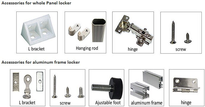 Jialifu 4 Tier HPL Storage Locker for Sport Center