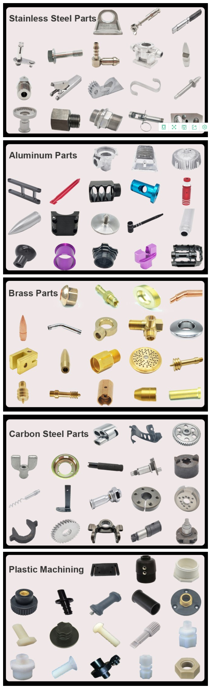 Precision Custom Machined Auto CNC Lathe Part Machinery