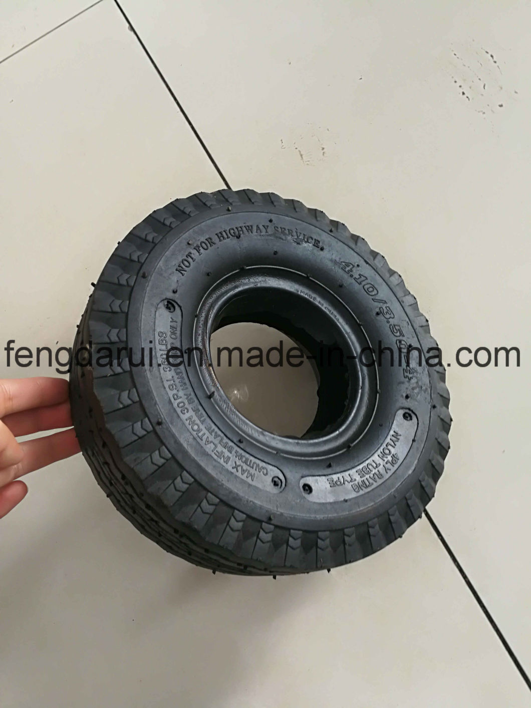 10 Inch Rbber Tyre Used for Wheel Barrow