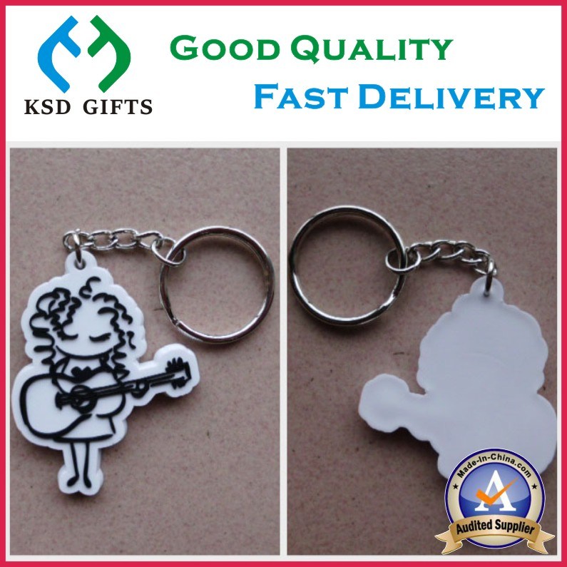 Personalized Shoe Style Cheap Promotion Soft PVC Keychain