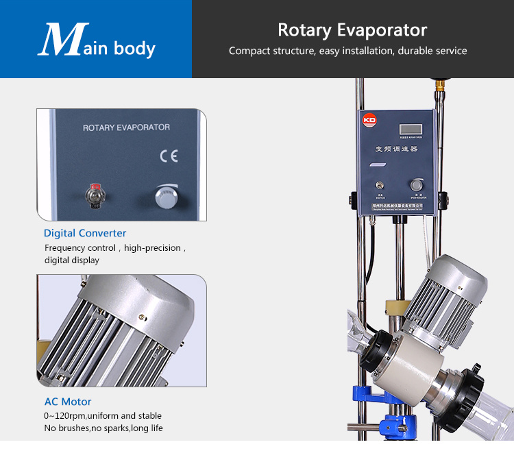 Laboratory Distillation Bho Extractor Rotary Evaporator