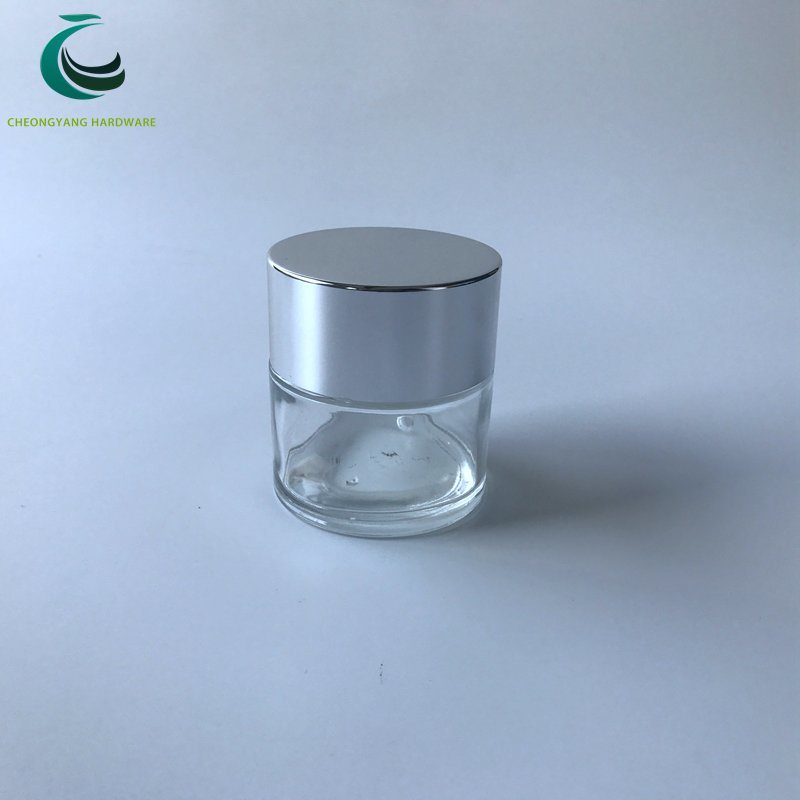 Eyebrow Cream Jar Empty Glass Cosmetic Jar 15ml for Gel Eyeliner