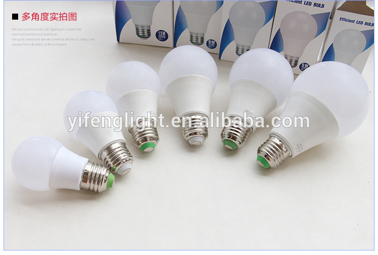 LED Bulb Light 360 Degree E27 5-18W SMD2835 PC Housing