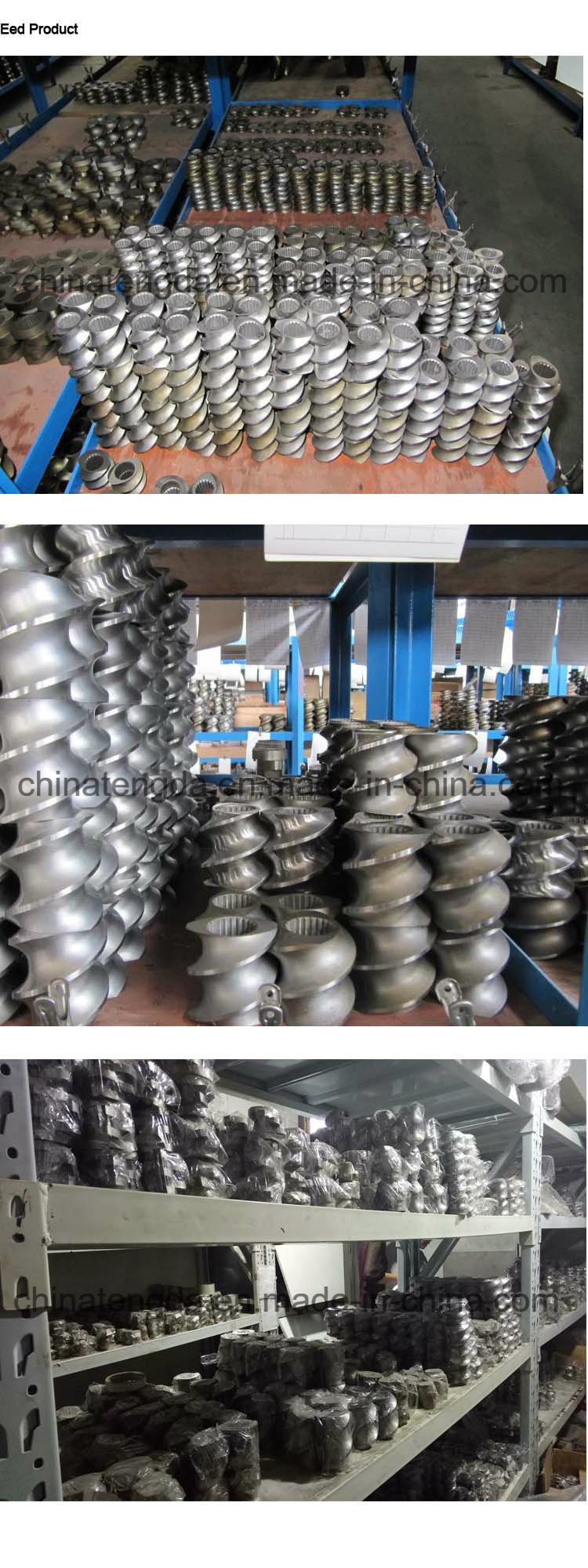 High Quality Twin Screw Extruder Parts Screw Barrel