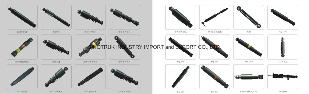 Hot Sale BPW Trailer Shock Absorber of 21224778 21226989 1134526 2376100500 912802 1008054 503076 902368