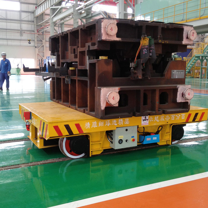 Heavy Load Trackless Machine with Caster Wheel