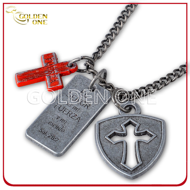 Promotional Gift Printed Epoxy Coating Metal Dog Tag