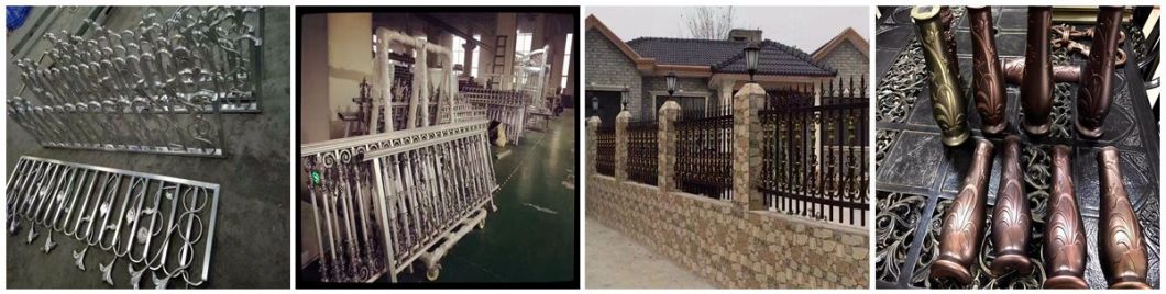 6063 T6 Aluminum Fence for Swimming Pool and Garden