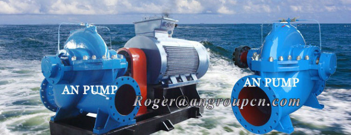 1000m3/H Pump Machine Dewatering Horizontal Split Casing Centrifugal Pump