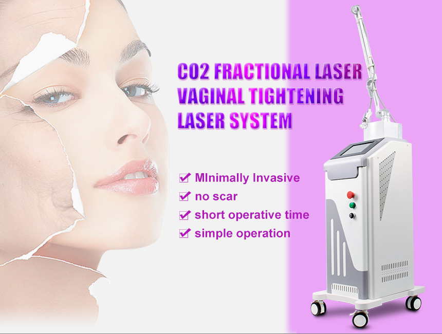 CO2 Fractional Laser Skin Rejuvenation 10600nm Beauty Equipment for Skin Care Product