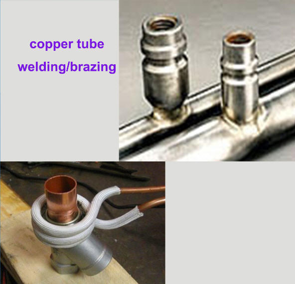 Portable Induction Heating Equipment Copper Tube Welding Brazing