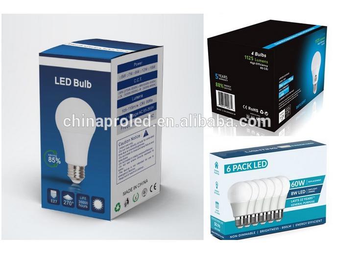 2018 LED Aluminum with Plastic 5W 7W 9W 12W 700lm AC100V-265V with Ce and RoHS Made in China LED Bulb Light Hot Sale in USA