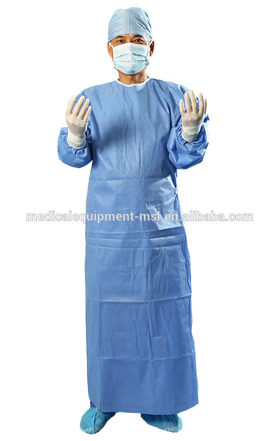 Disposable Sterile Surgical Gowns, Disposable Medical Gown, Disposable Hospital Gown Mslsp001