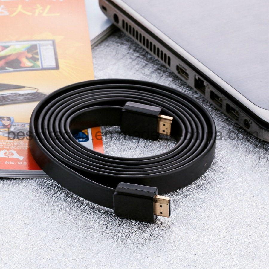 High Speed 18gbps Braided Cord 2.0 HDMI Cable 6FT with Ethernet Audio Return