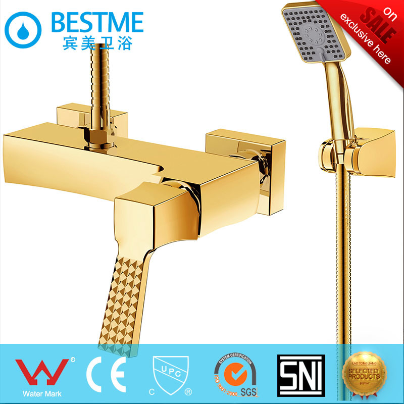 Luxury Golden Design Bathroom Shower and Bathtub Mixer Set (BM-30114G)