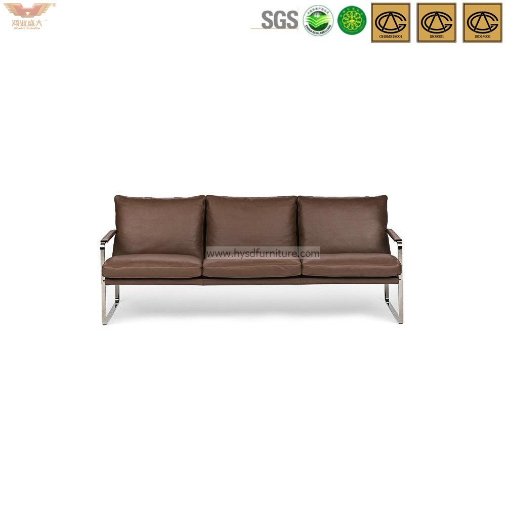 3+1+1 Modern Office Leather Sofa