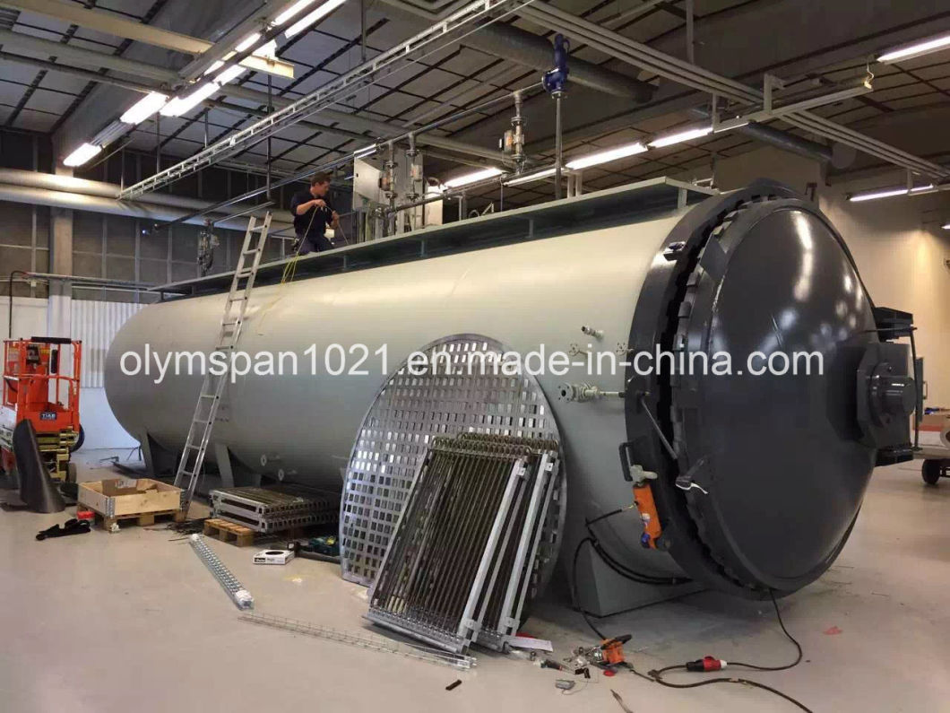 Composite Autoclave with Ce and ASME Certificate for Sailing Boat and Other Marine Usage