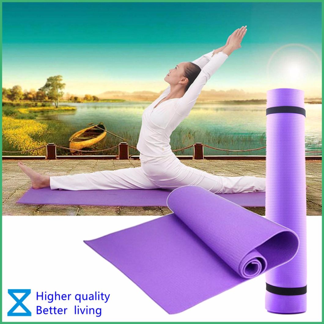 China High Quality Yoga Mat with Eco-Friendly TPE/NBR/EVA/Natural Rubber