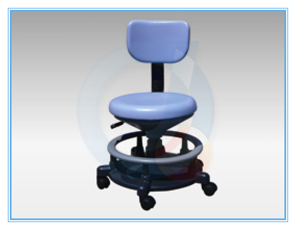 Medical and PT Treatment Stool with Back