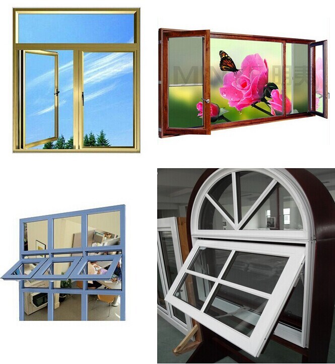 Anodized Frame Aluminium Doors and Windows