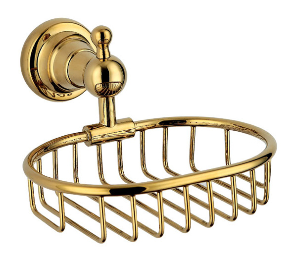 Bathroom Luxury Bathroom Accessories Brass Hand Sanitizer Holder/Tumbler Holder/Soap Dish