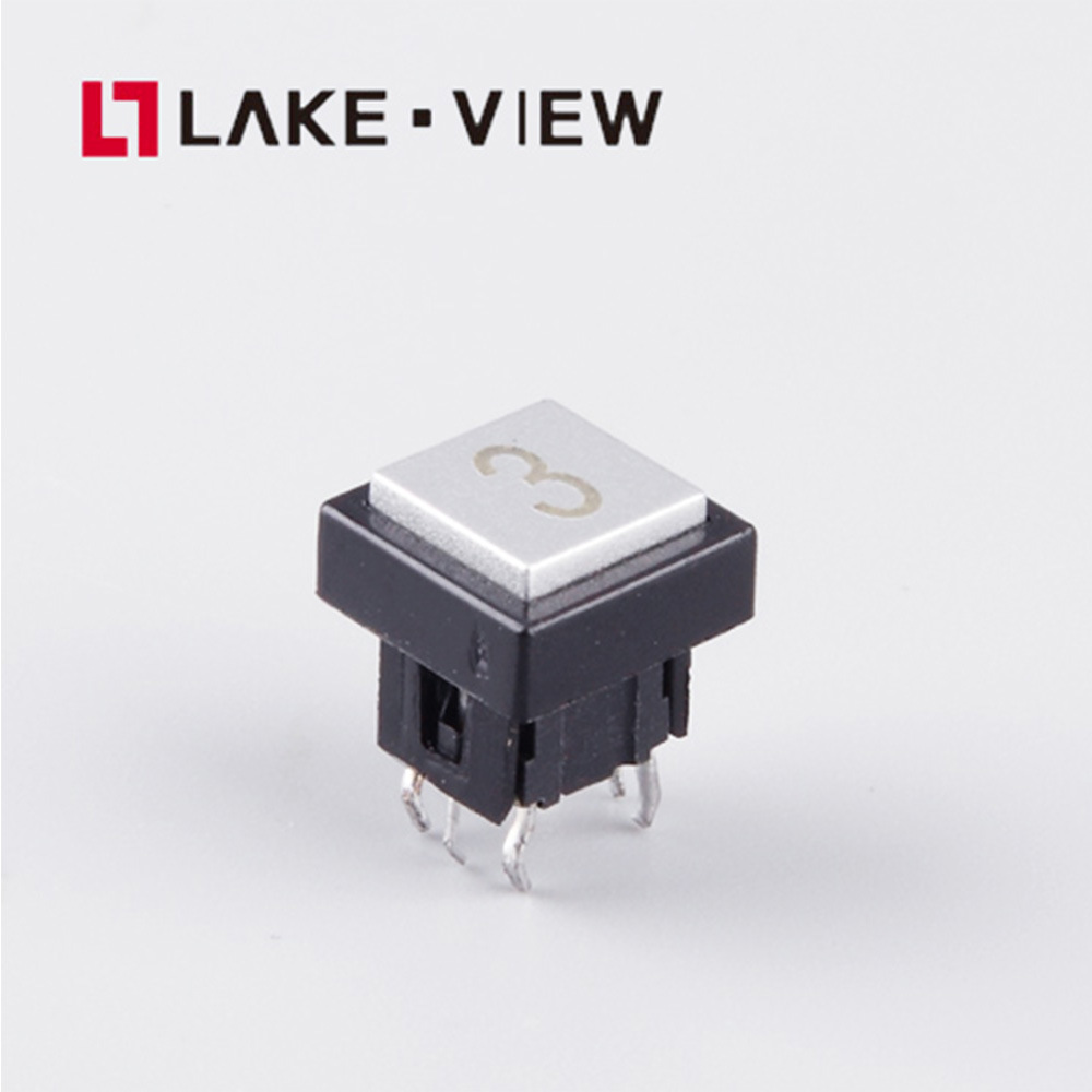 Illuminated Push Button Micro Electrical Wall Switch