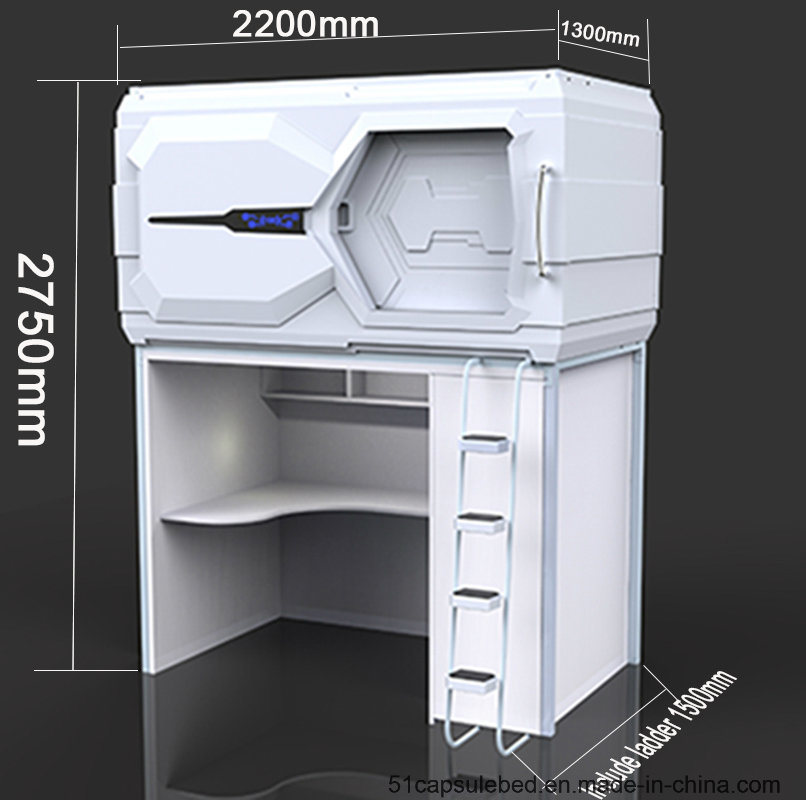 Capsule Bed Manufacturers Direct Selling School Dormitory Style Capsule Bed with Cabinet