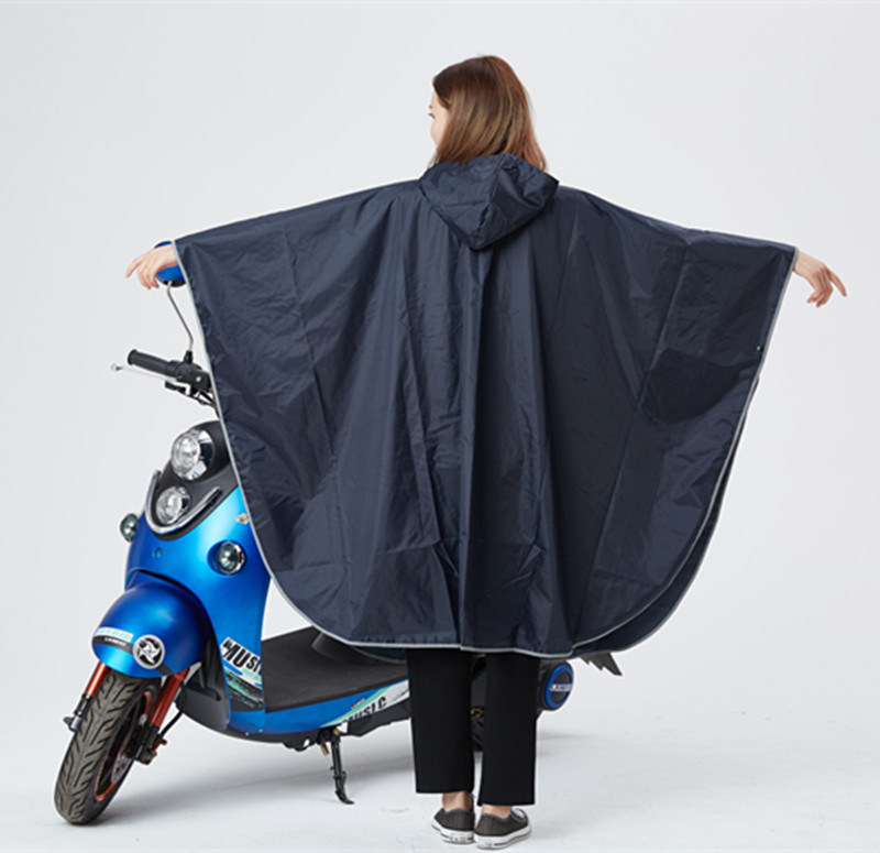 OEM Fashion Impermeable Nylon PU Raincoat