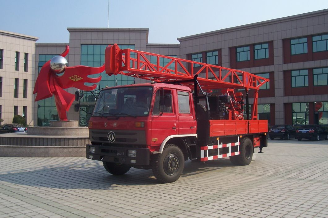 Dpp-300 Truck Mounted Water Well Drilling Rig Hole Depth 150m - 600m