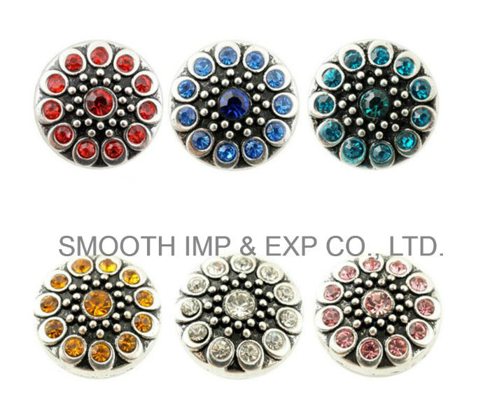 Fashion Rhinestone Strong Snap Button DIY Jewelry Clothing Accessories Jeans